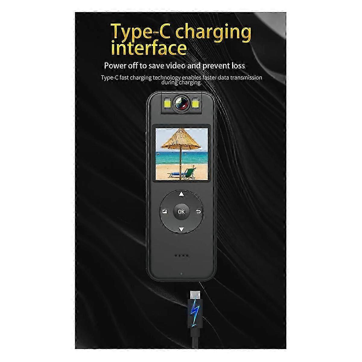 Ultra High Definition 4K Camera, Wireless WiFi Hotspot Law Enforcement Recorder, Motorcycle Riding