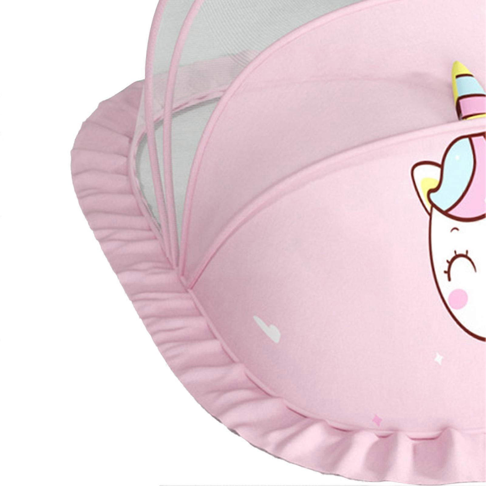 Baby Fly Net Tent Portable Bottomless Breathable Folding Net Bed Tent for Kids Sleeping