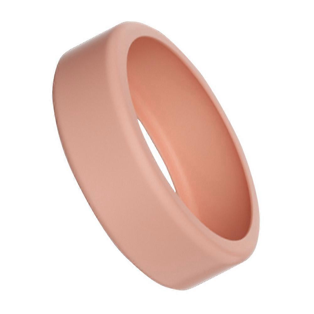 OuraリングGen3弾性シリコンリングカバースリーブ用リングプロテクター - サイズ:M /ローズゴールド