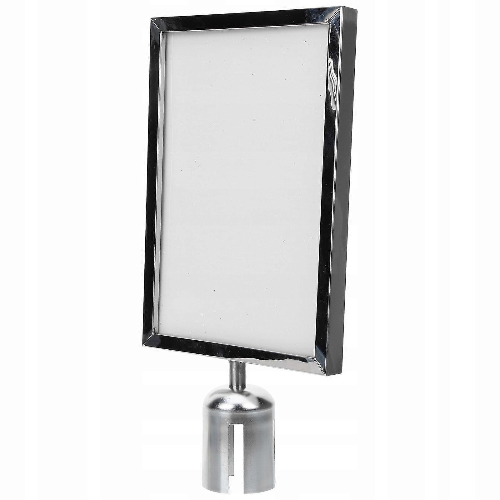 Cordon Pole Sign Frame For Poster Stands On Stand Belt