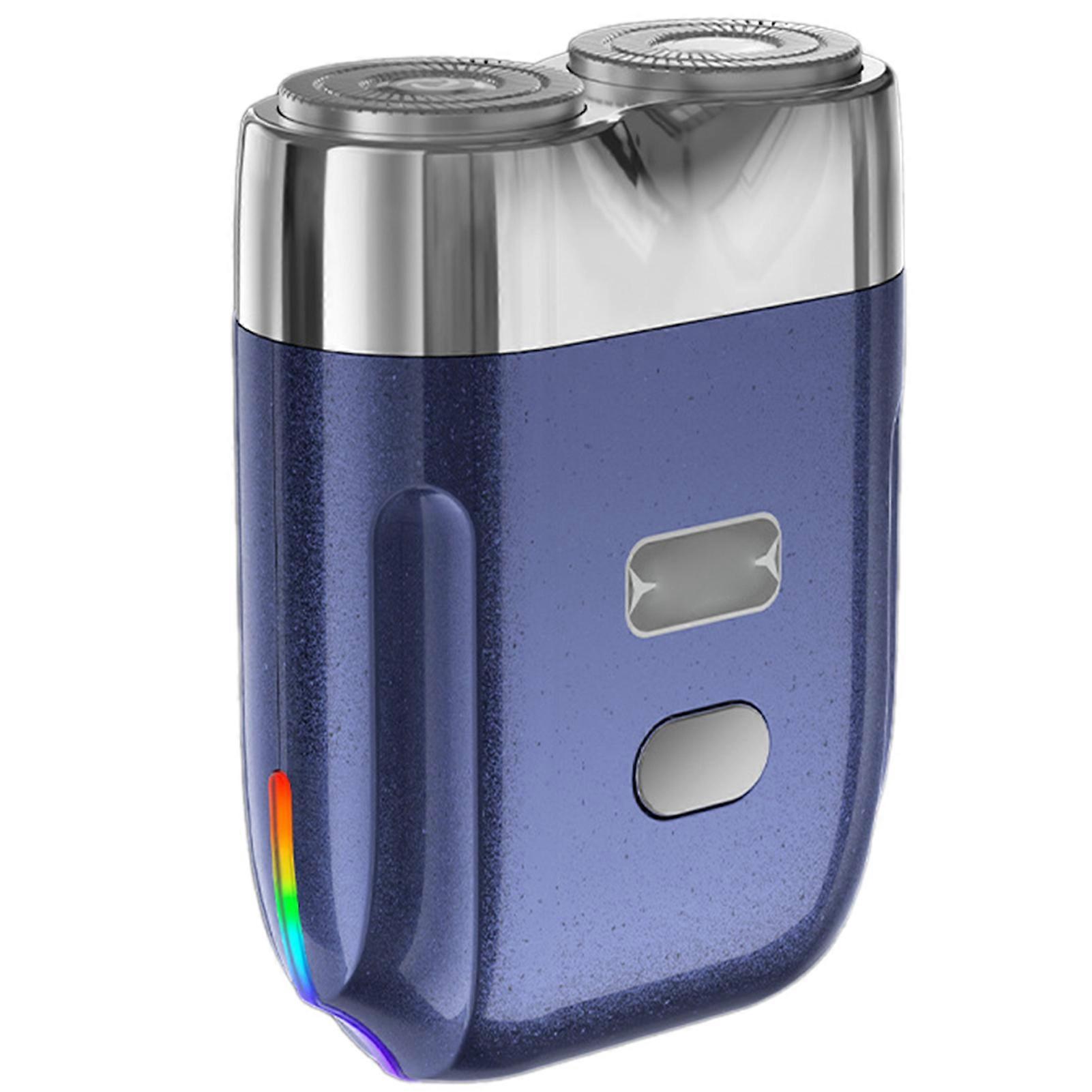 Portable Rechargeable Electric Shaver for Men Wet Dry Waterproof Cordless Shaver for Home Travel Daily Use