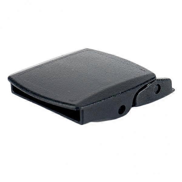 なめらかな38mmレザーベルトバックルキット-ミッドナイトブラック