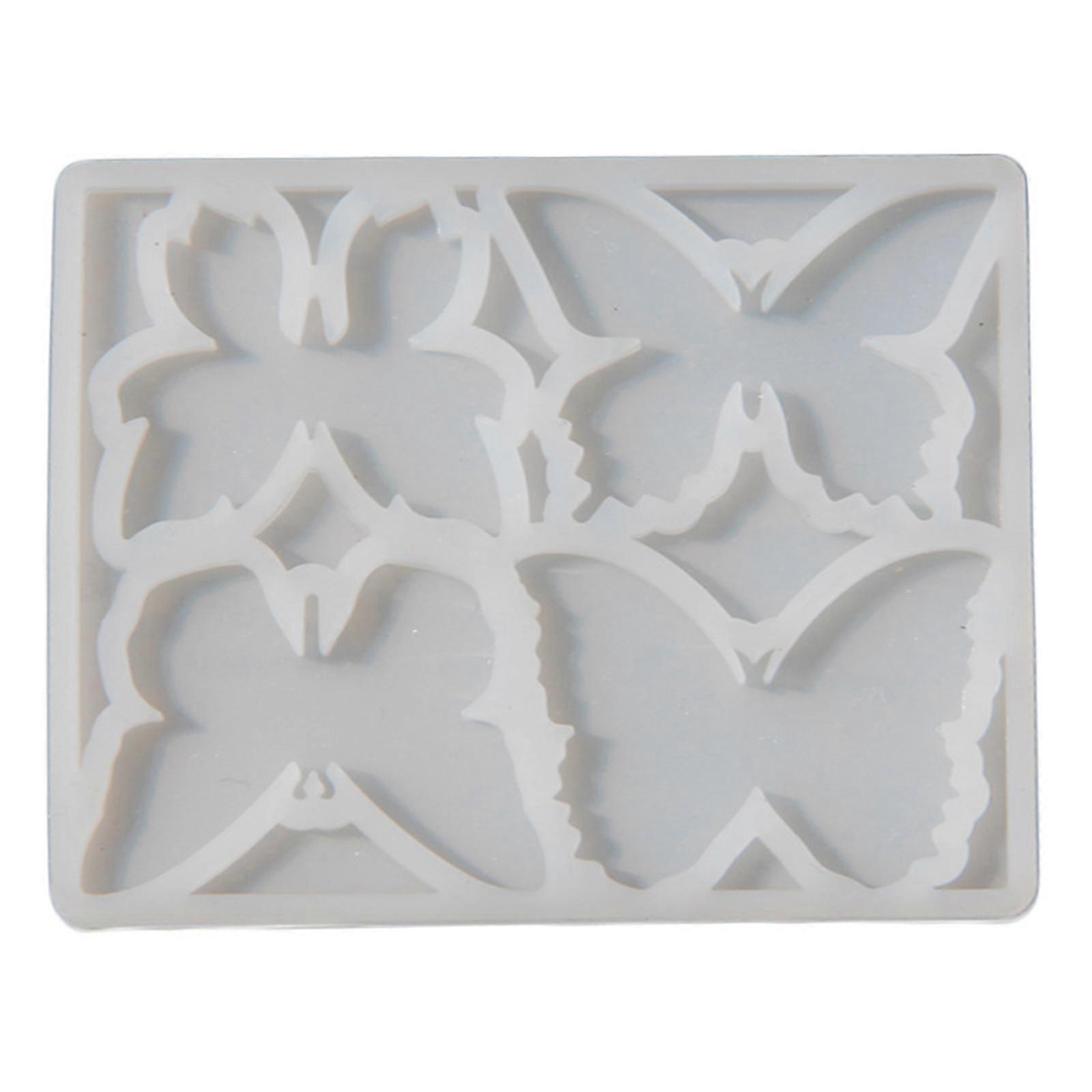 קריסטל אפוקסי שרף עובש עגילי פרפר תליונים יציקת עובש סיליקון עובש DIY מלאכת יד תכשיטים ביצוע כלים