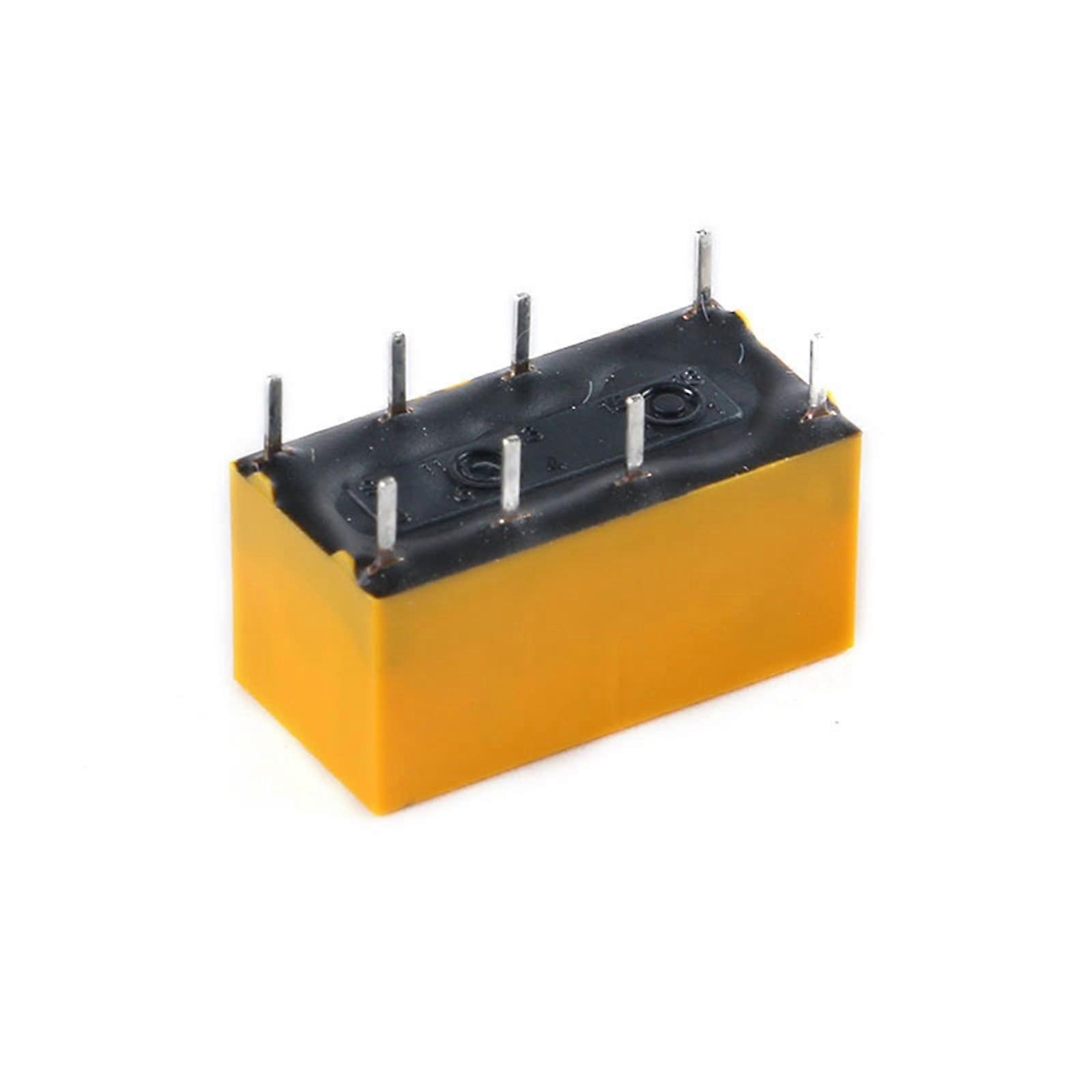 20PCS Relays DS2ESDC5V DS2ESDC12V DS2ESDC24V 2A 8Pin Two Open and Closed Multipurpose Relays (Size : 5V)