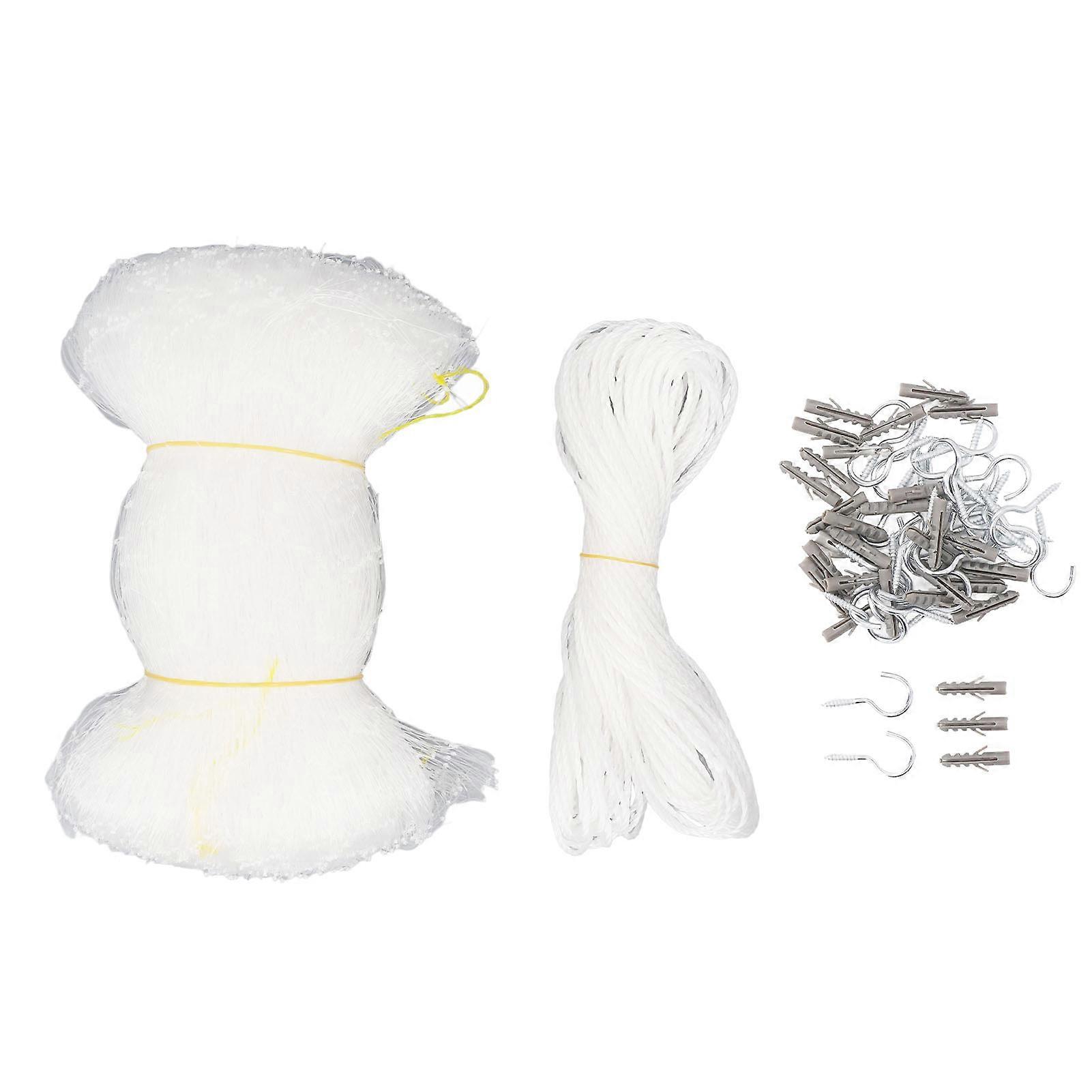 Nylon Safety Net for Balcony and Window, Easy Installation, Anti-fall, One Size: 8 x 3 Meters
