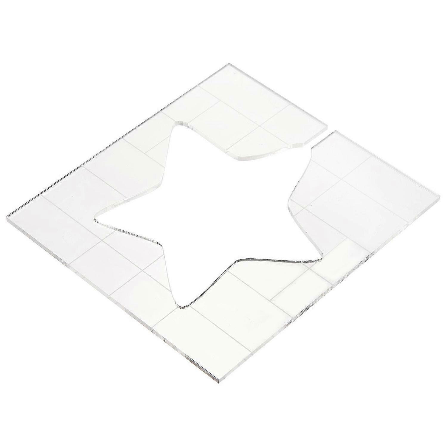 Patchwork Quilting Template DIY Sewing Embroidery Template Quilting Stencil Star Shape Stencil