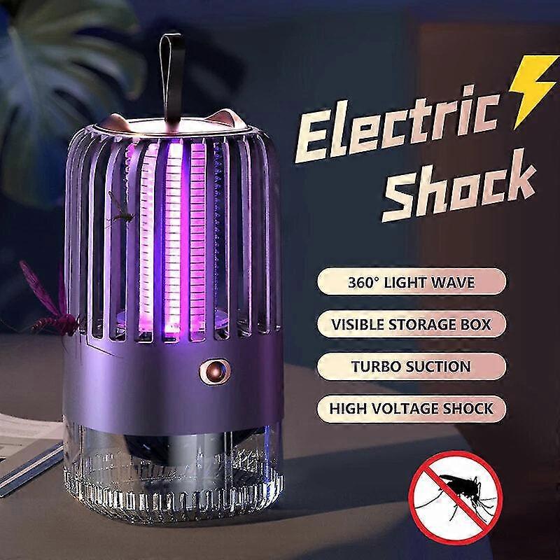 Cordless Electric Insect Zapper with 2000mAh Battery for Home and Garden Use