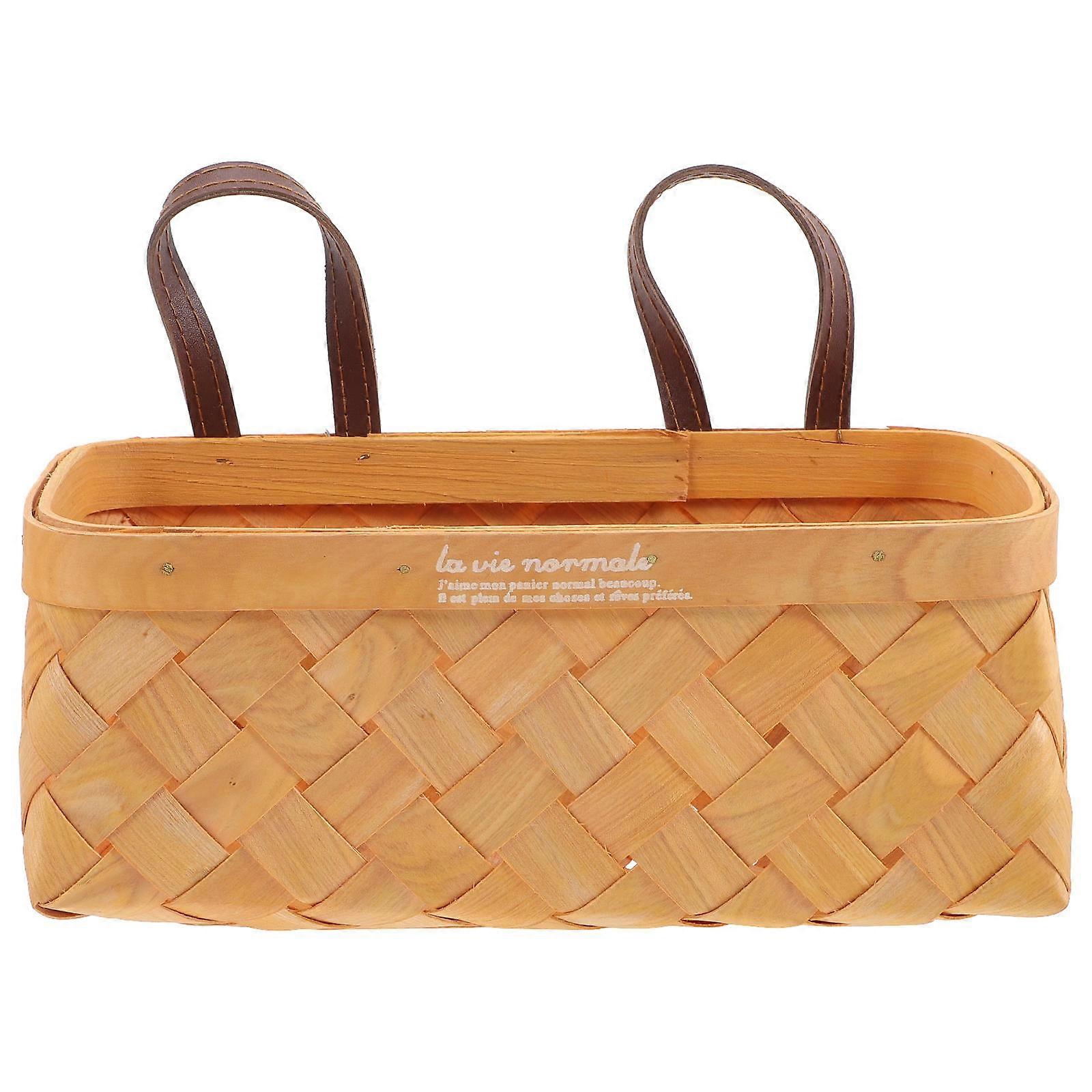 Functional Woven Baskets, Hanging Design Ideal for Organizing Small Items Indoors