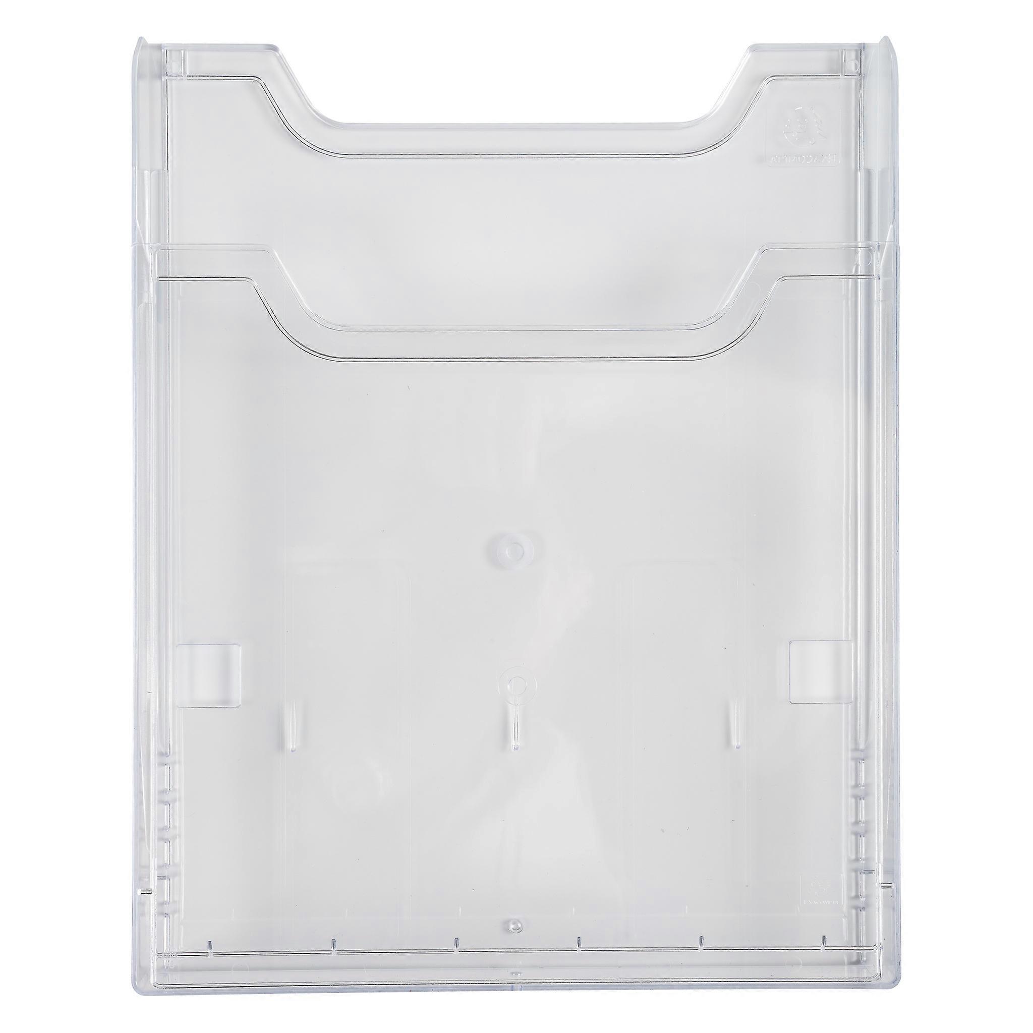 Exacompta 65158D 10x Vertical wall literature holder A4 - Crystal