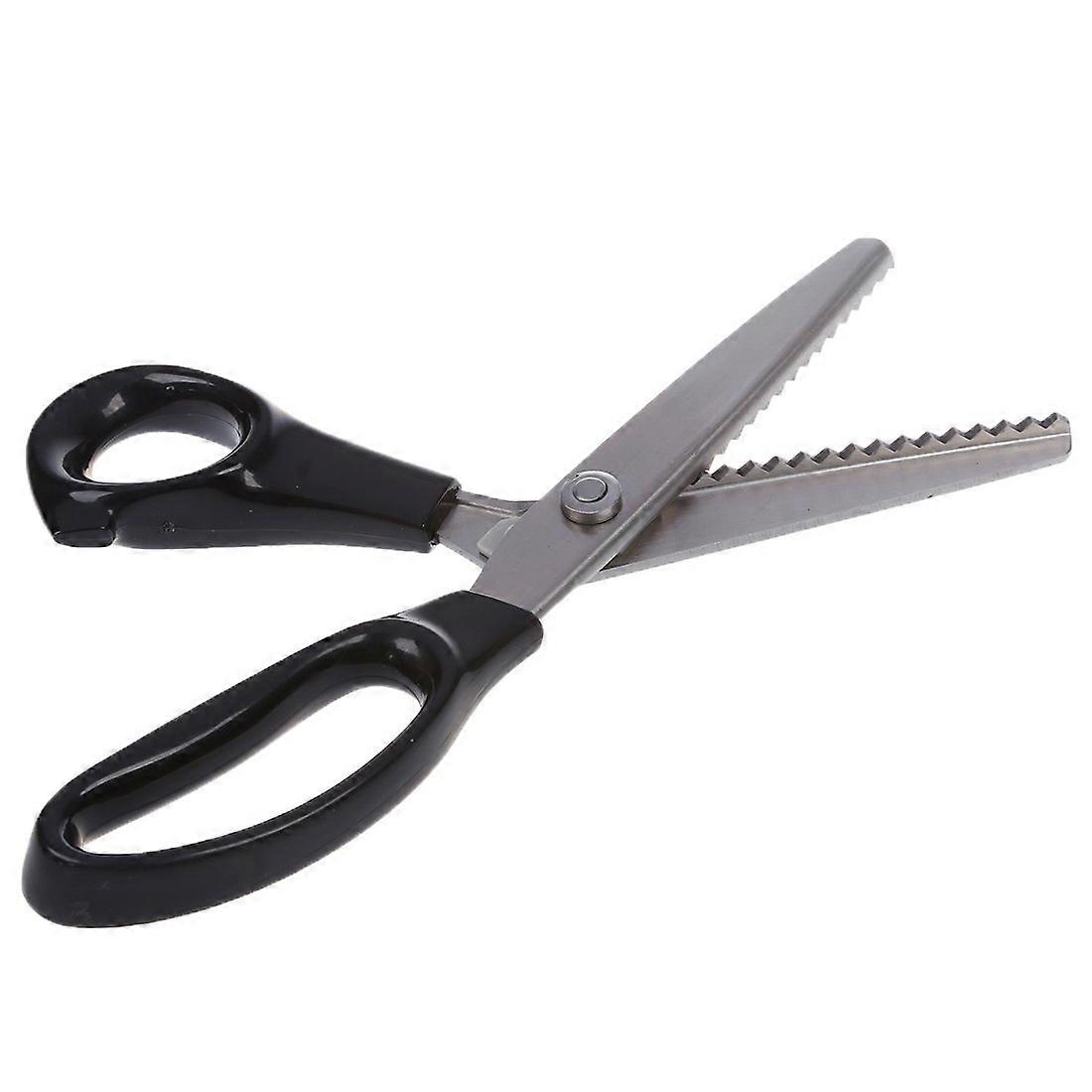 Craft Zigzag Scissors with Saw-Toothed Edge for Sewing and Craft Projects, Durable Steel Blades, 8 Inch Size