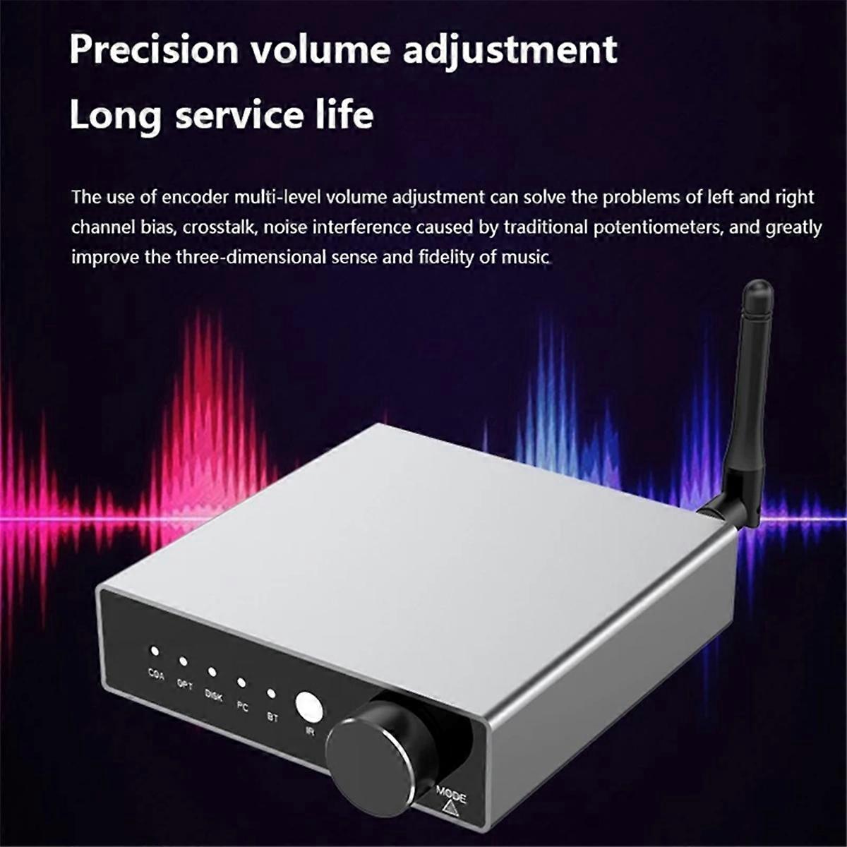 Lossless Digital Audio Decoder Bluetooth 5.3 Audio Receiver TDA1305T HIFI Fever Music Turntable USB