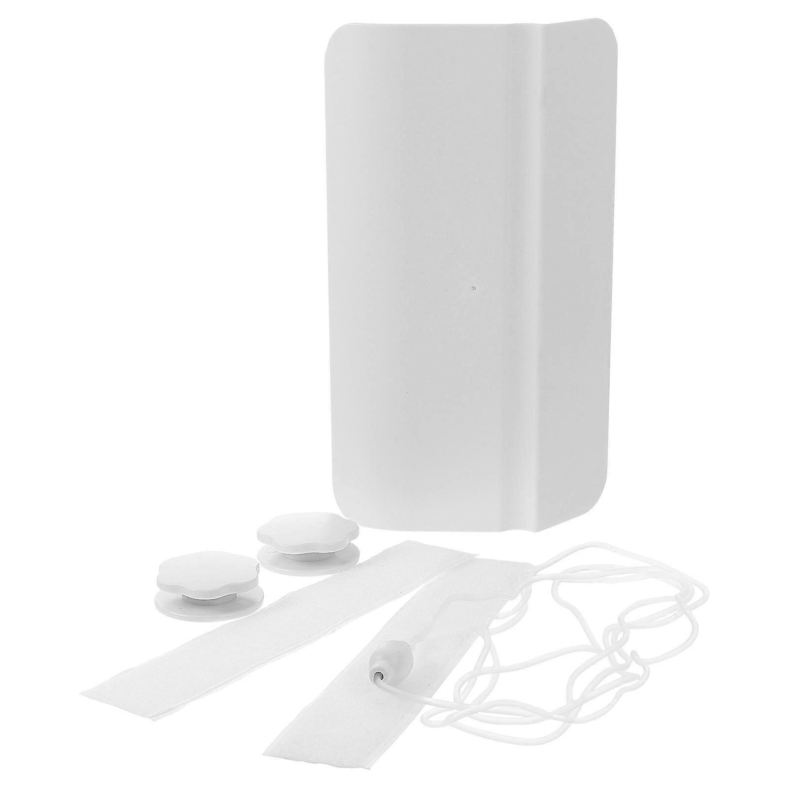 Pet Door Blocker Allows Pet Access Indoor Use Rectangular Shape Elastic Rope Closure 25X14X4CM 1Set