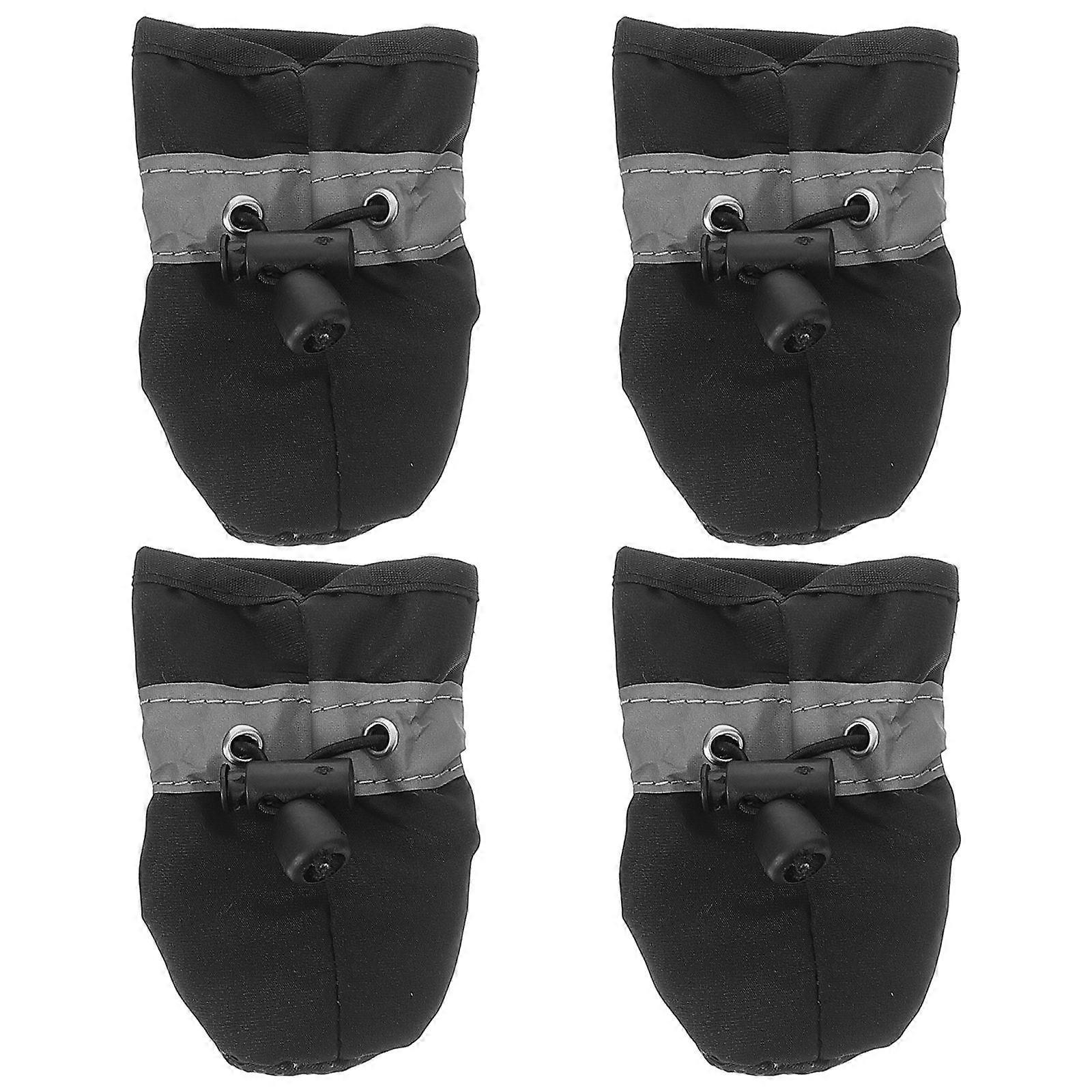 Practical Dog Boots for Dogs Non-Slip and Breathable Large Size 4Pcs