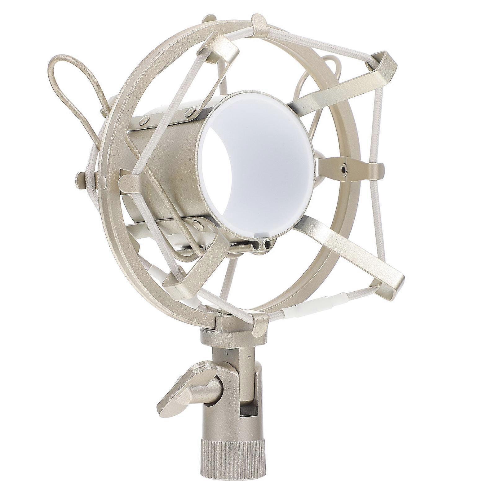 Anti-Vibration Microphone Stand Adjustable Mic Holder For Studio Recording Metal Cantilever Design 1Set