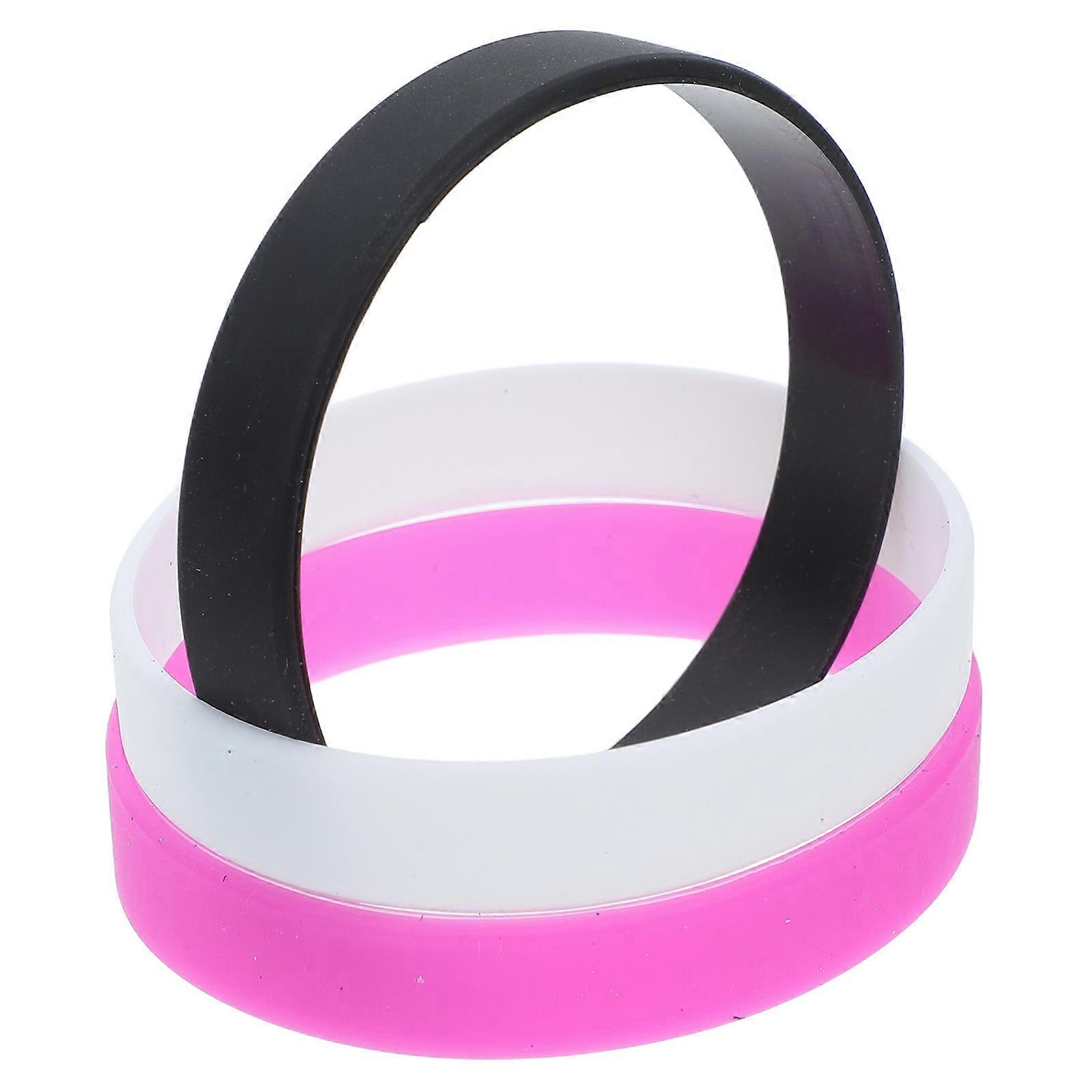 Here's a refined and professional product description based on your input:
**3pcs Silicone Wristbands – Flexible & Stretchable Bracelets for