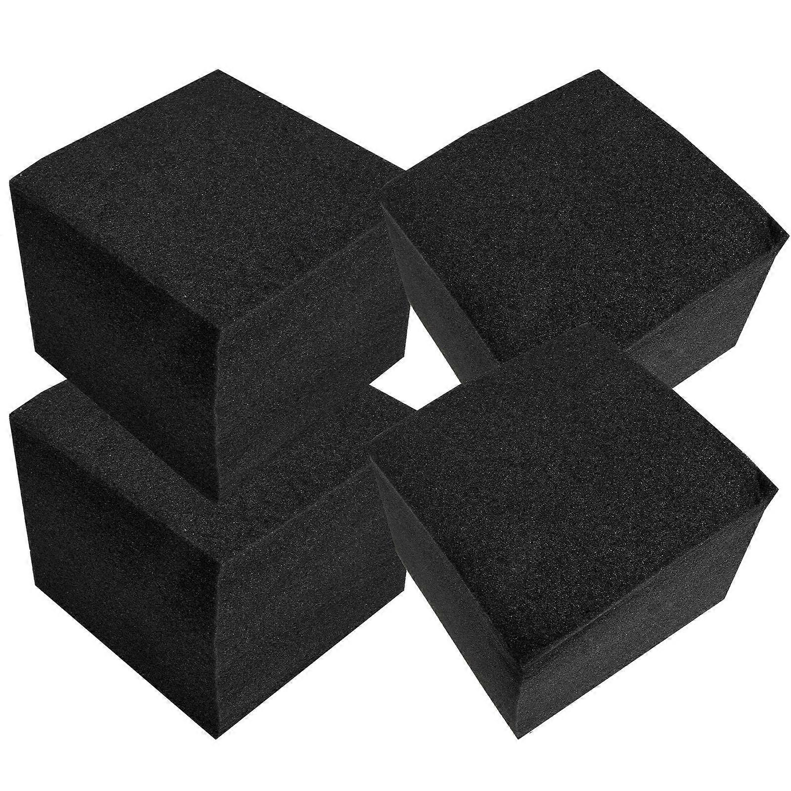 4pcs High Density Acoustic Foam Panels for Sound Absorption   Odorless Soundproofing Panels for Studios, Offices, and Music Rooms