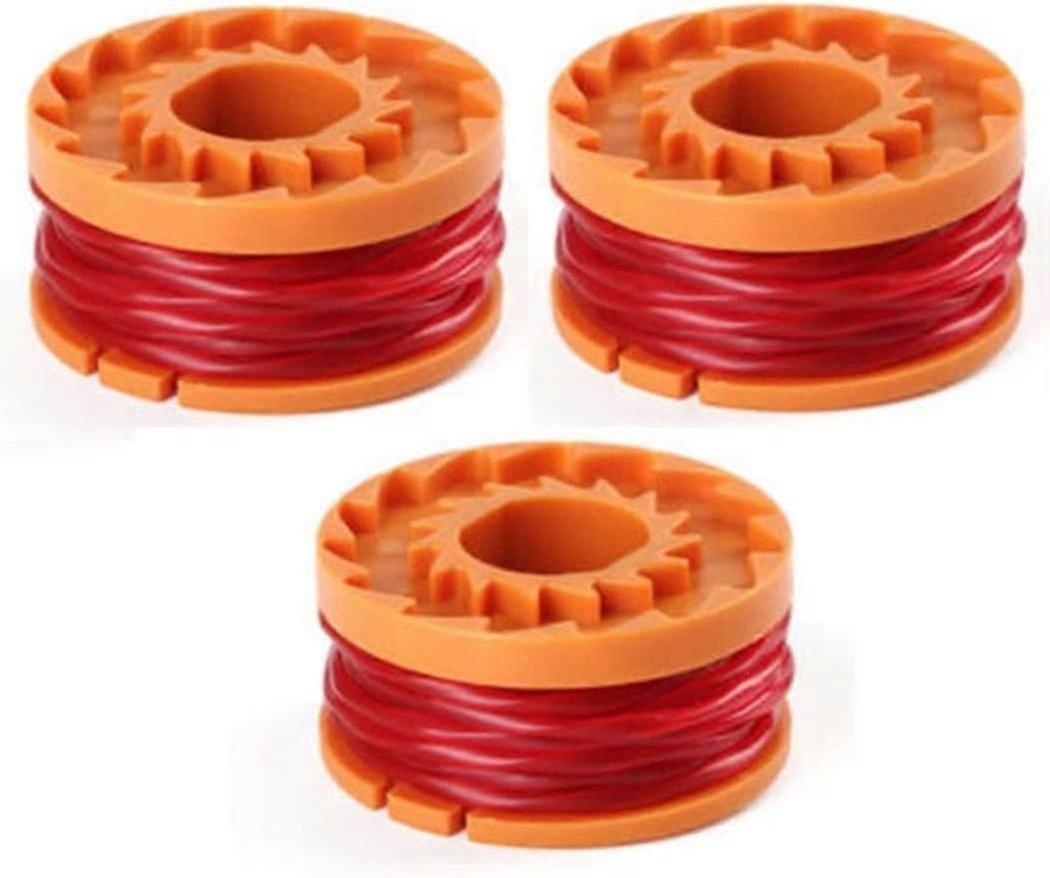 3 x Spool & Trimmer Line Trimmer Spool Line Replacement Spool