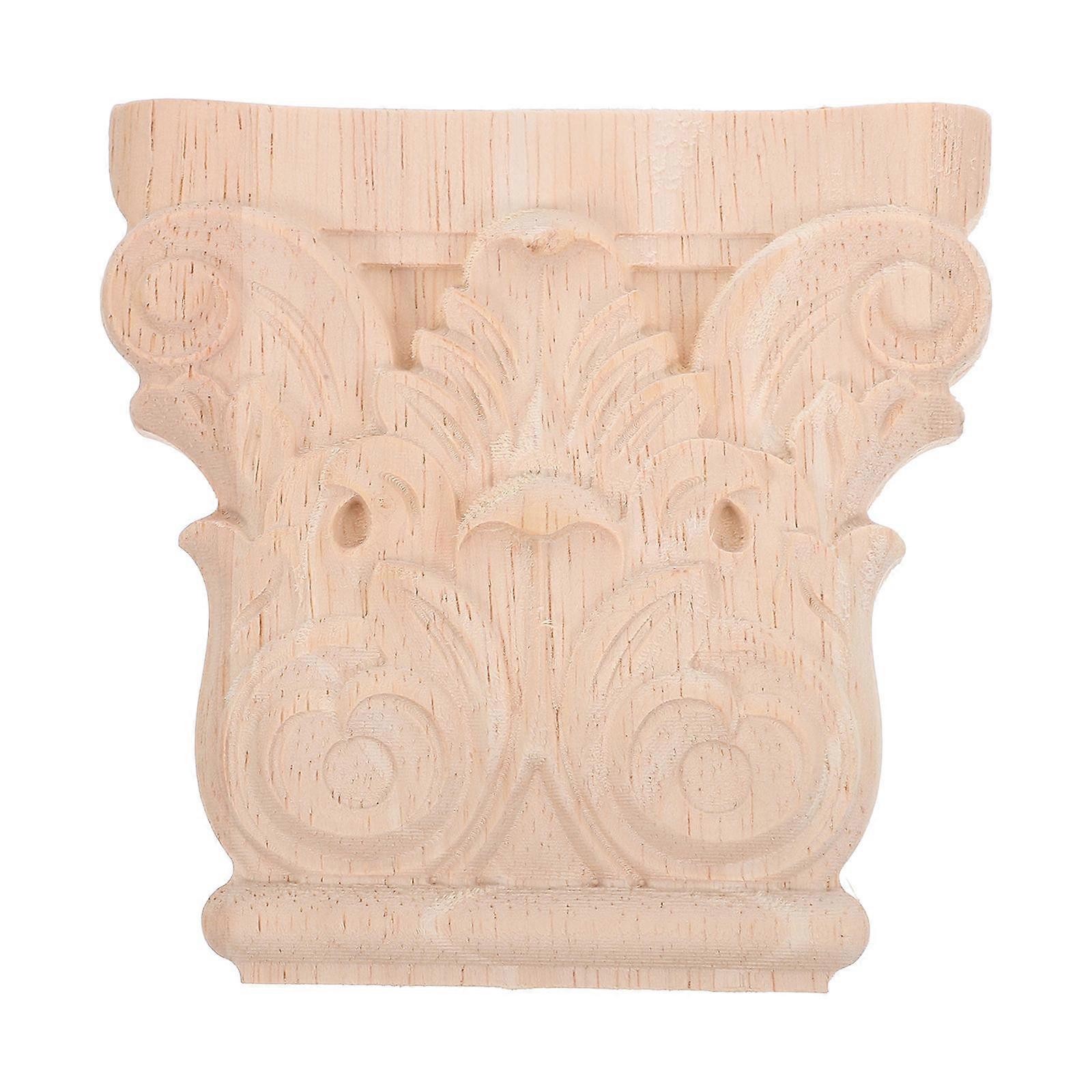 European Style Corbels Roman Column Wall Corner Khaki 10.00X10.0.7in Square Shape Home Decoration 1Pcs