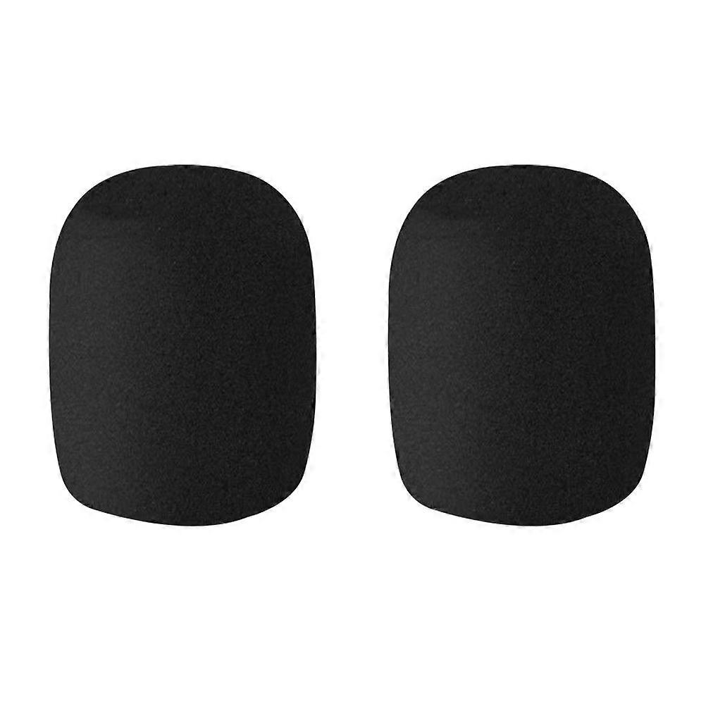 Handheld Microphone Windscreen Sponge Covers Durable, Washable & Reusable Mic Protector for Recording Studios, Meeting Rooms and Home Use