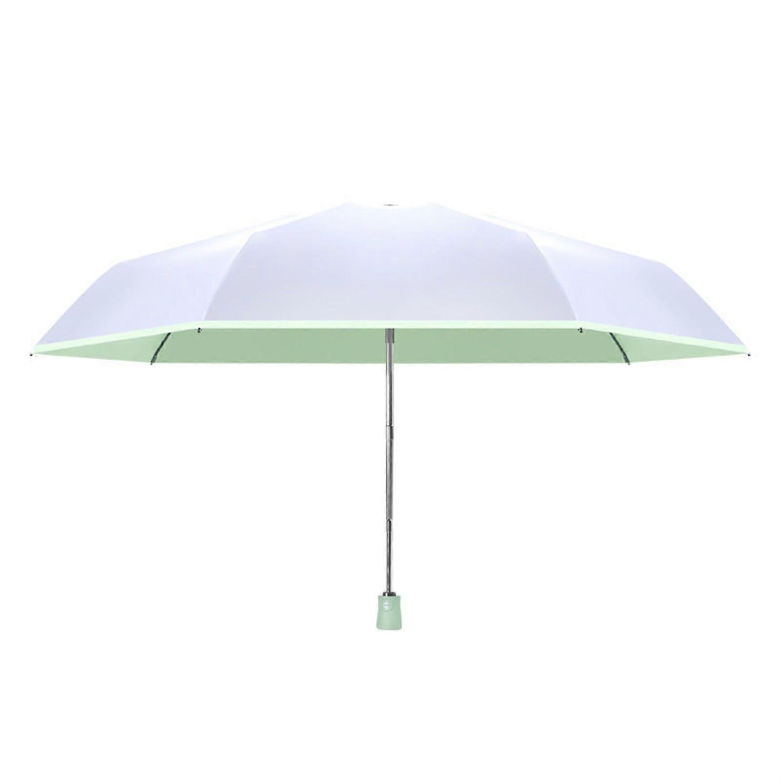 Automatic Compact Folding Umbrella, Windproof, Waterproof, Travel Size, Lightweight Design in Black