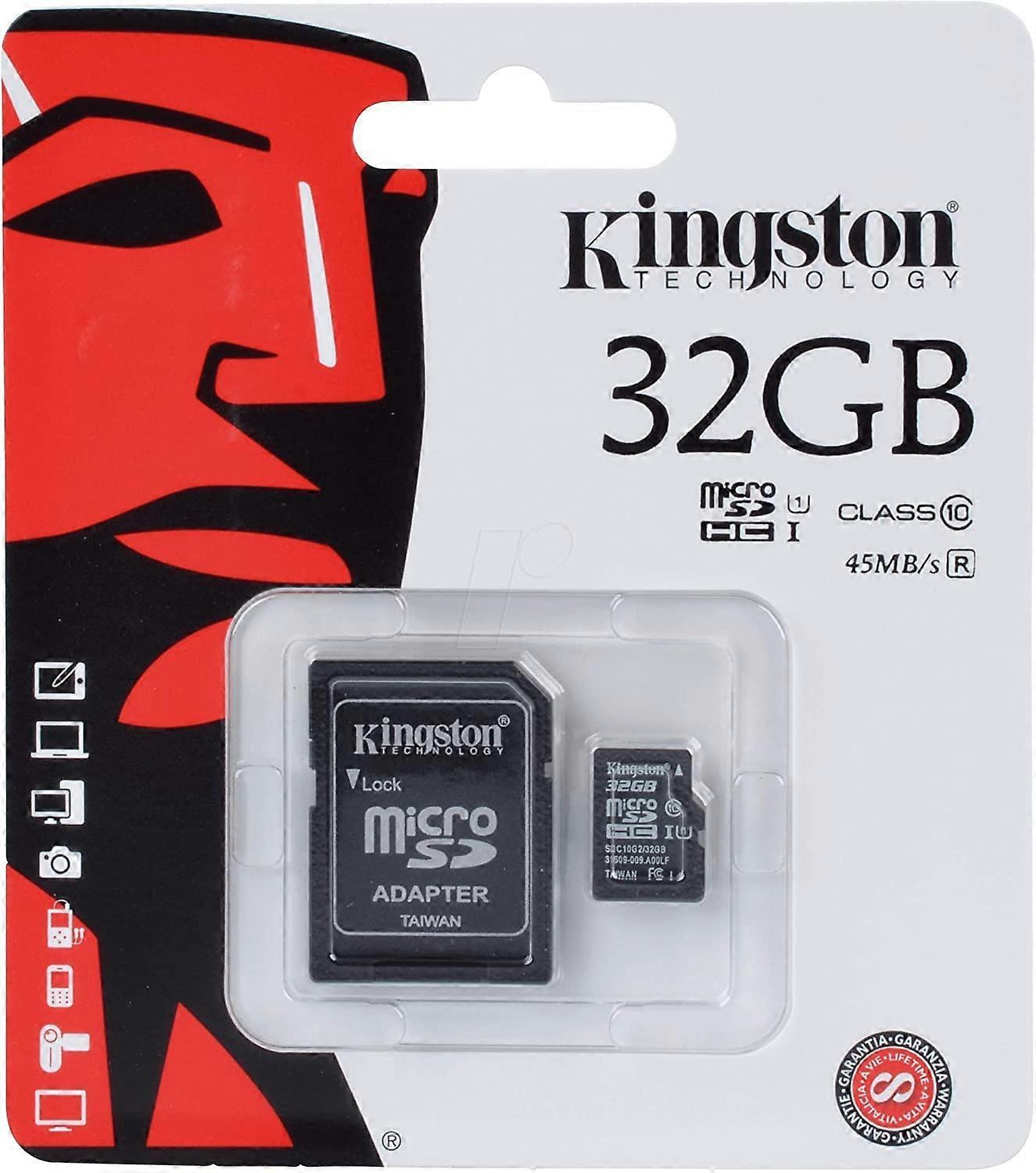 Kingston SDC10G2/32GB 32 GB UHS Class 1/Class 10 Flash Memory Card
