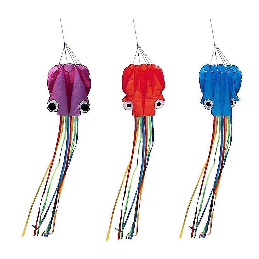 4m الملونة الذيل تحلق طائرة ورقية الأخطبوط طائرة ورقية في الهواء الطلق حديقة حديقة لعبة هدية