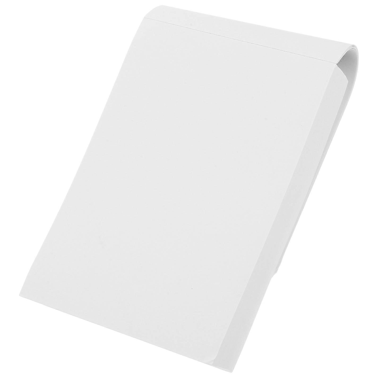Small Note Pads Blank Memo Pad For Office Use Rectangular White 13.50X9.30X2.10CM Note Taking 1Pack