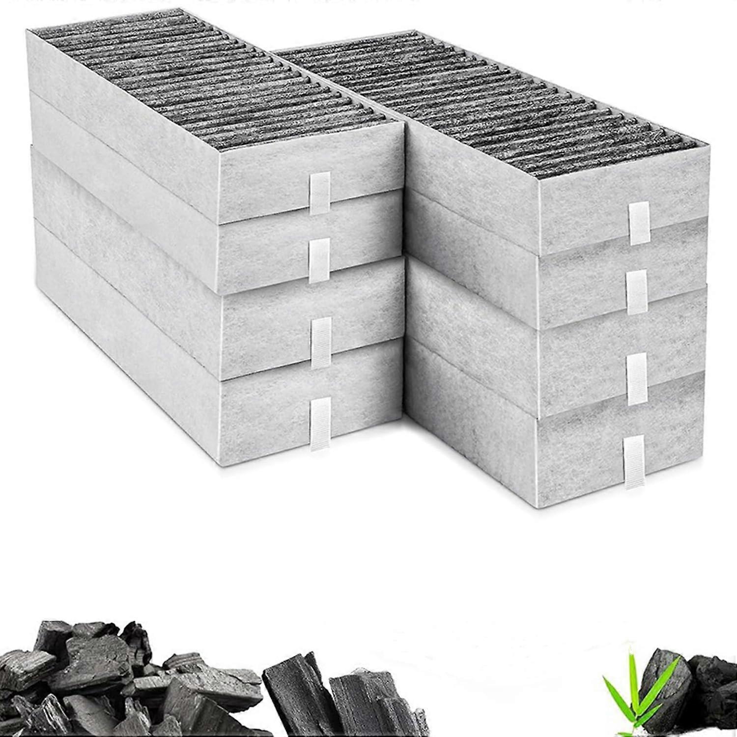 Activated Carbon Filter for Cooker Hood Siemens HZ9VRCR0 Bosch HEZ9VRCR0 Neff Z821VR0 Gaggenau CA282111 Constructa CZ9VRCR0 8PC S S