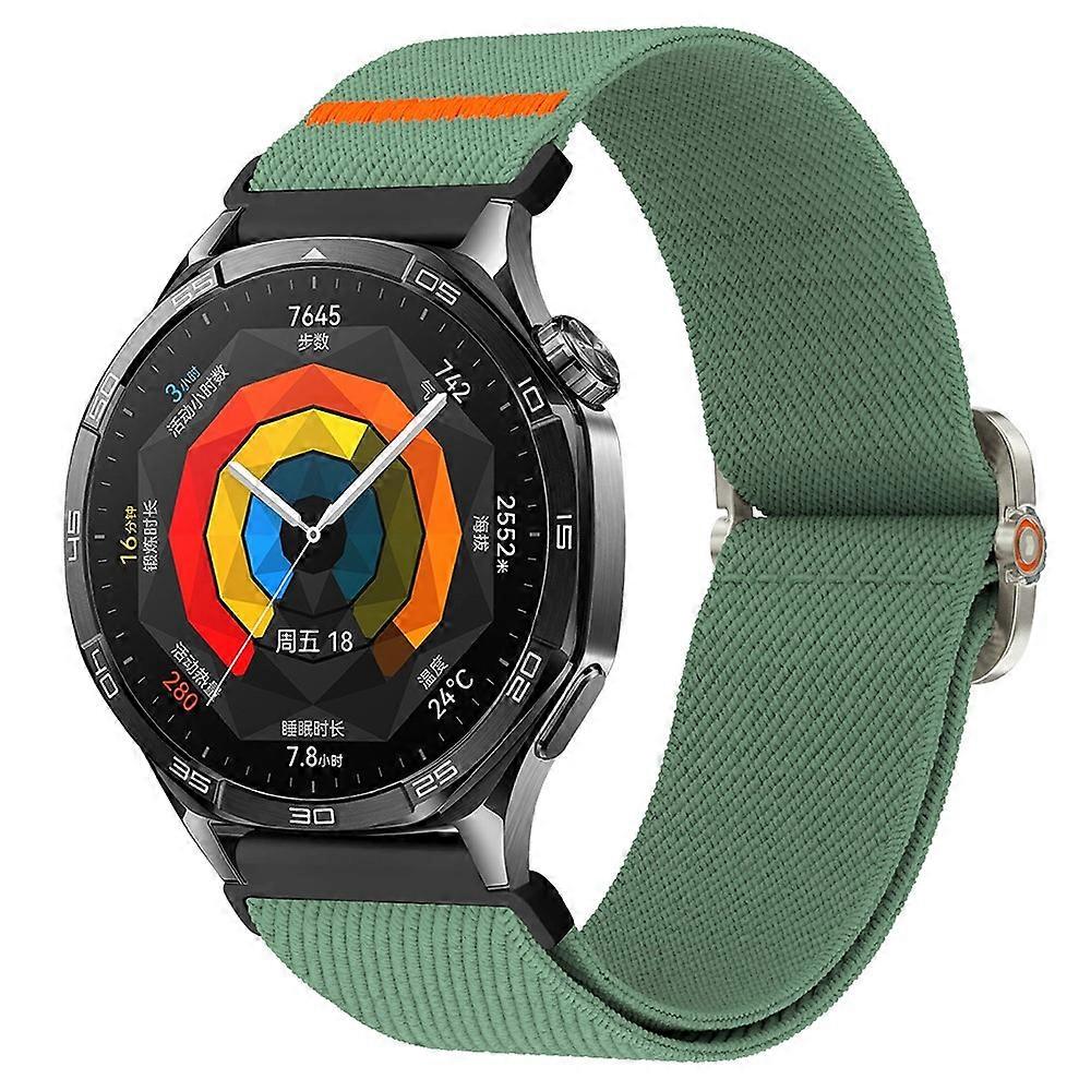 Compatible For Samsung Galaxy Watch7 44mm / 40mm Nylon Watch Band 20mm Elastic Wrist Strap