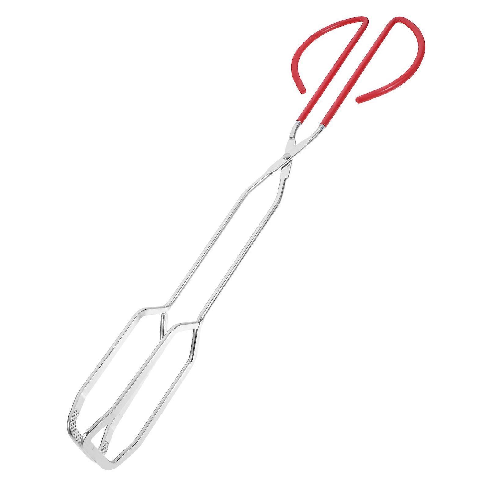 Metal Tongs for Serving Food, and Polished Handle Design