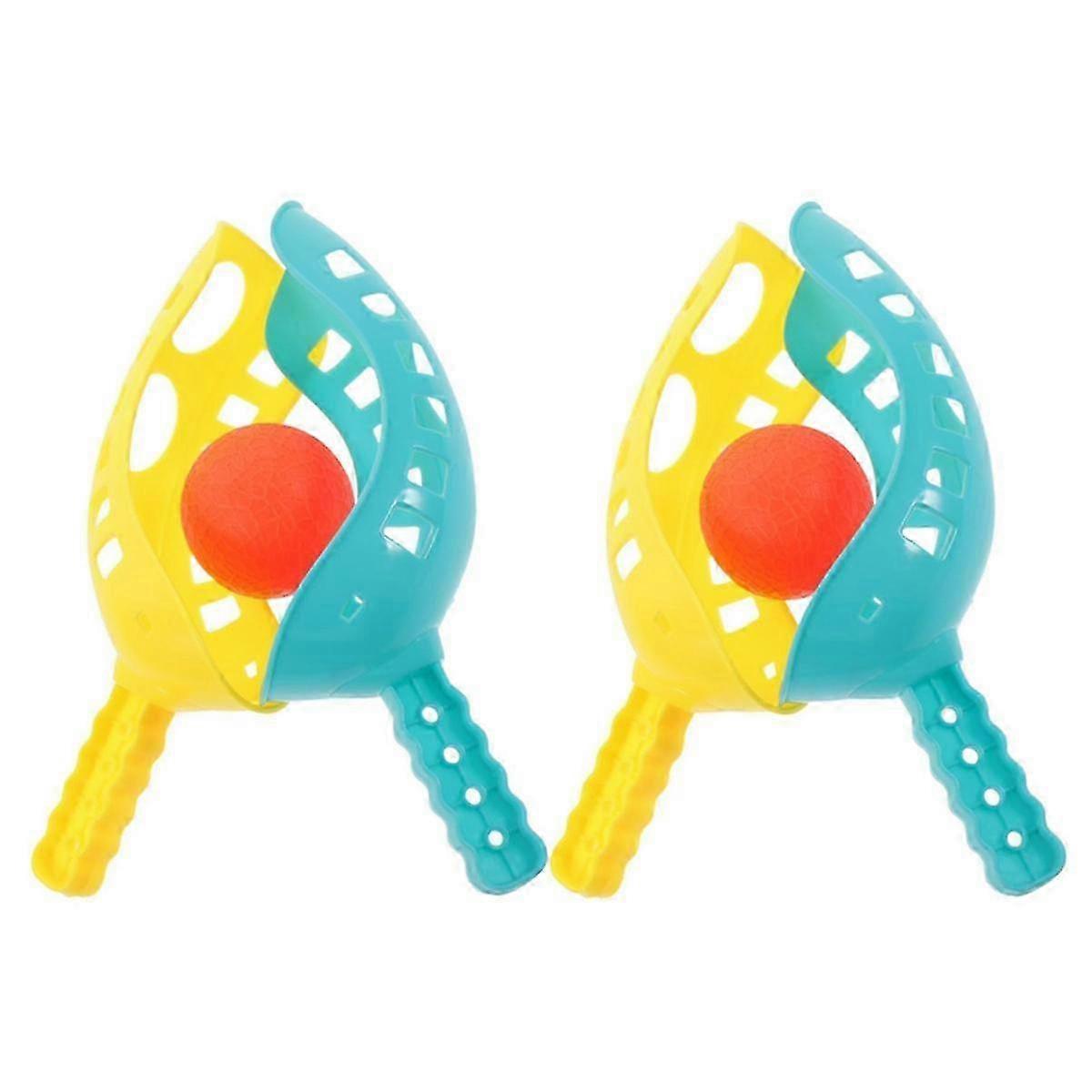 2 Sets Interactive Toss and Catch Balls Game Toy for Outdoor Sports