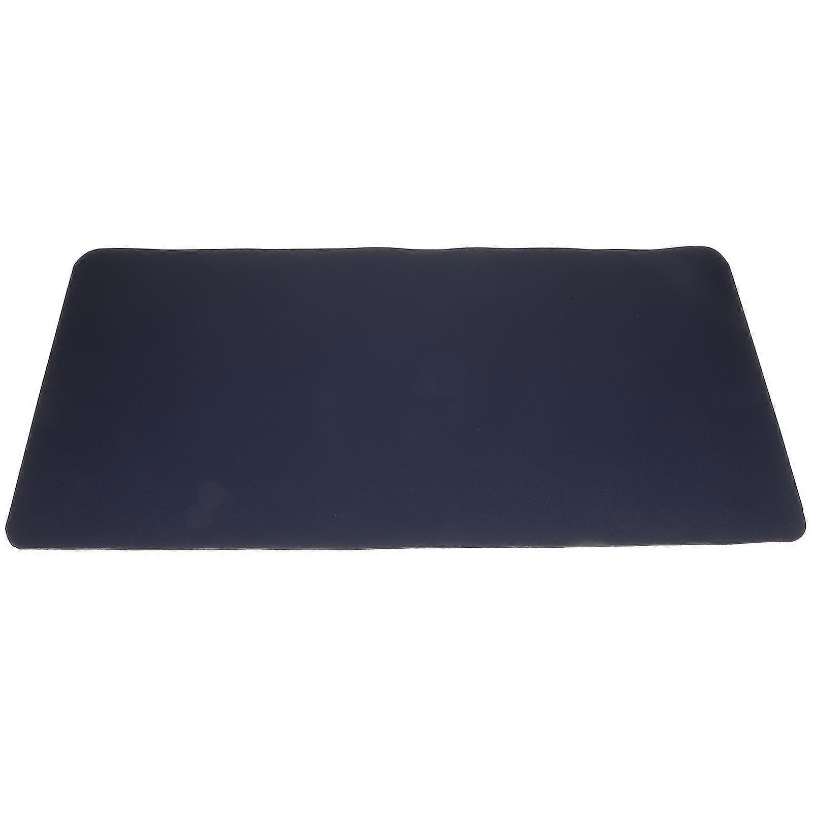 Gaming Pad Full Desk Mouse Pad Office Workers Protects From Scratches Rectangular Dark Blue 1Pcs