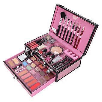 Nail Art Presentset Ögonskugga Eyeliner Ansiktsmakeup Essential Starter Kit Nybörjare för proffs