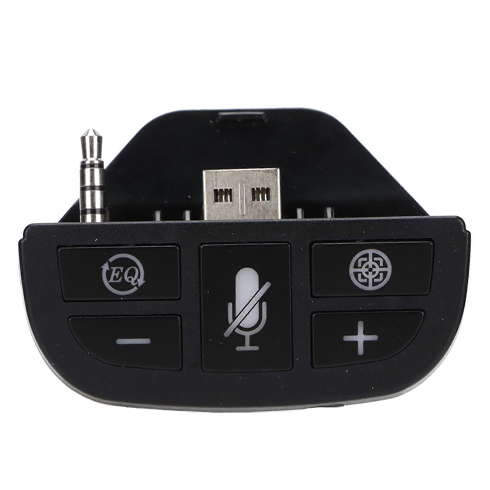 Wireless Game Controller Headset Adapter Stereo Headphone Converter for Xbox Controller
