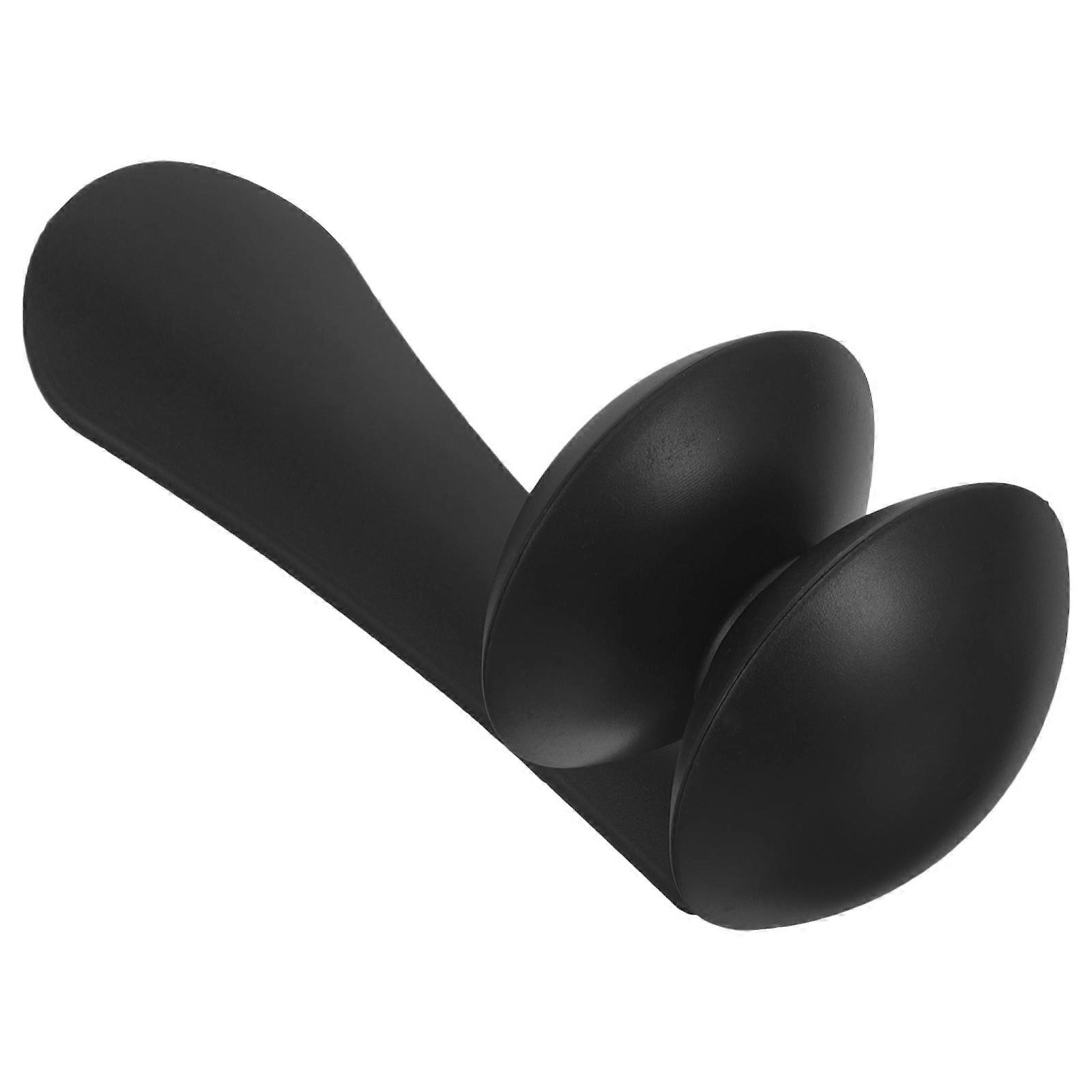 Percussion Shaker Tambourine Musical Daily Life Use Music Enthusiasts Black Distinctive Shape 1Set