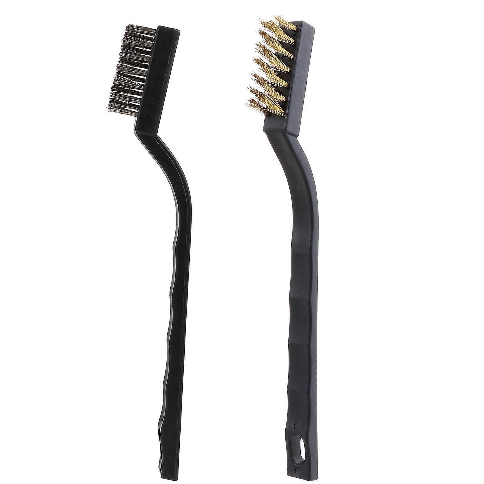 Here's a well structured product description for the **"10pcs Wire Brush Cleaning Tool Set Stainless Brushes With Long Handles For Stubborn Stains