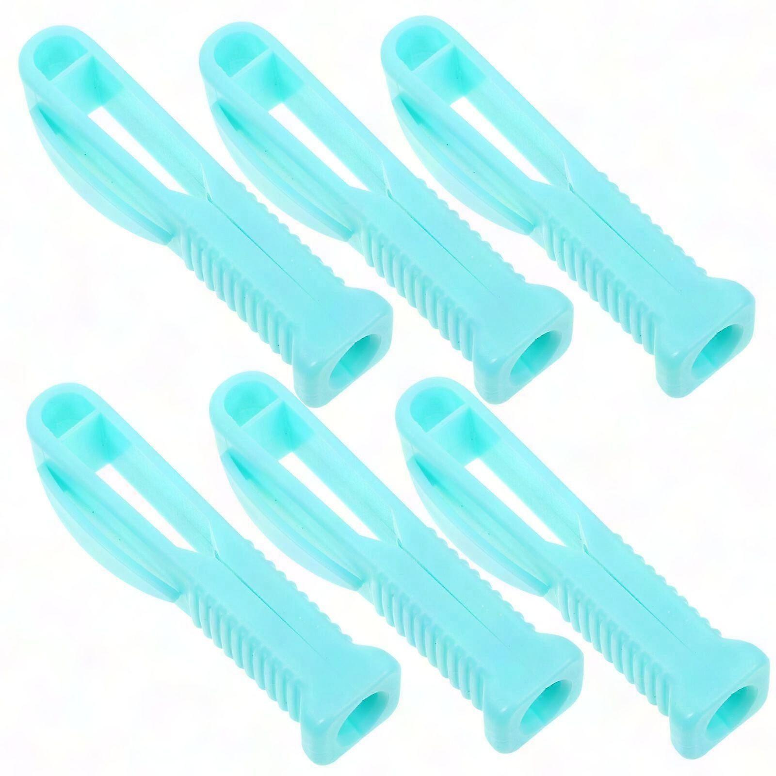 6pcs Plastic Ampoule Opener with Groove Design
