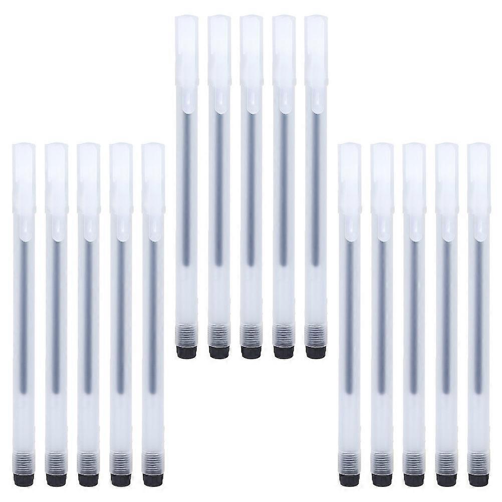 Retractable Gel Ink Pens Multi-Function Student Pen Office Pens Adults Accessory Cylindrical Shape Smooth Writing 50Pack