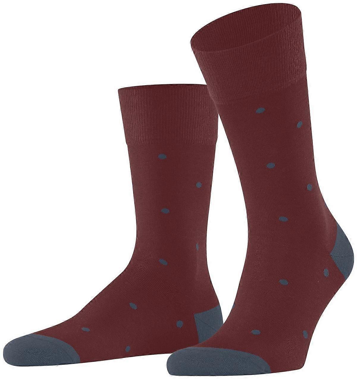 Falke Dot Socks - Cayenne Red
