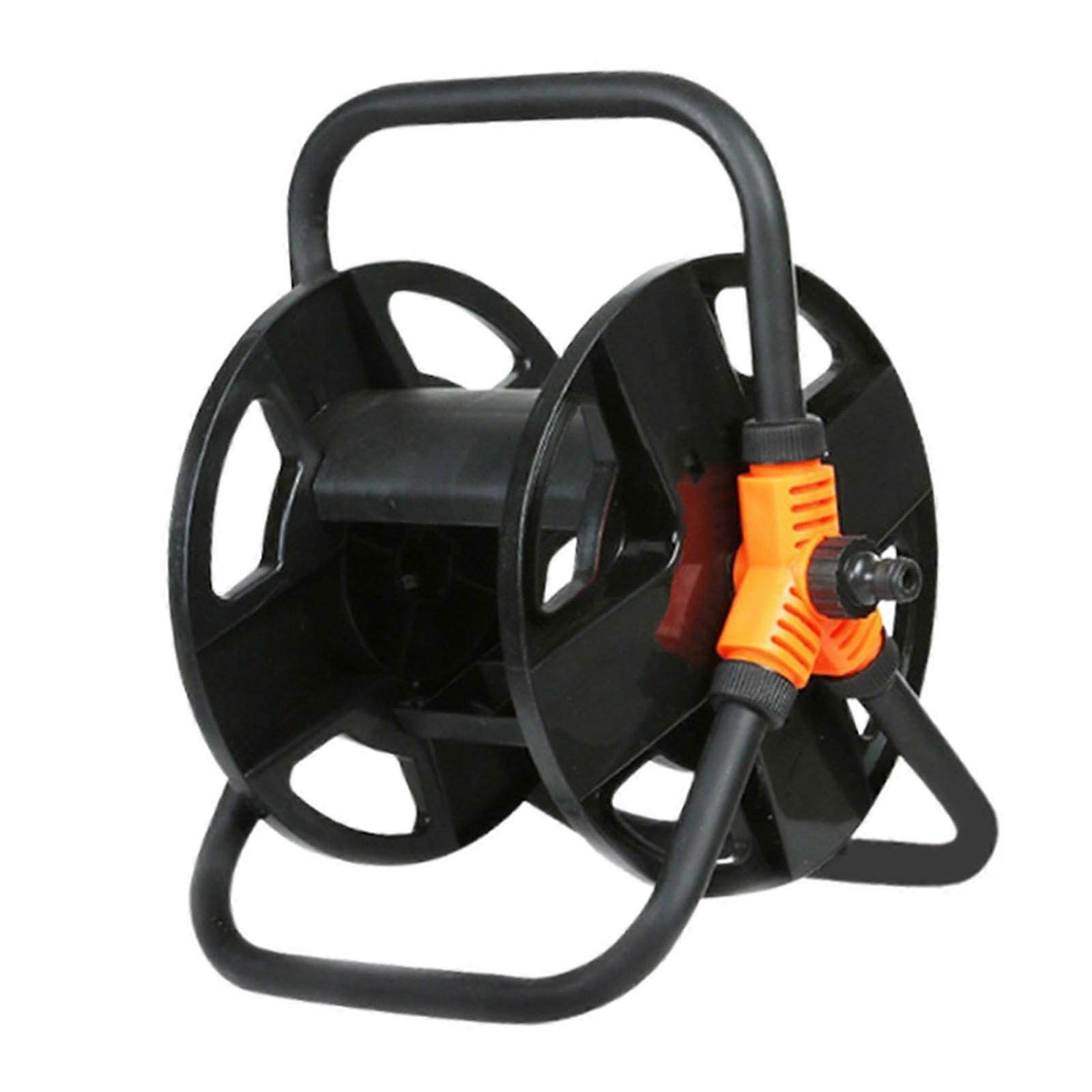 Schlauchaufrollerwagen Hose reel cart
Wasserschlauchhalter Water hose holder
Tragbarer Rohr Organizer Portable pipe organizer