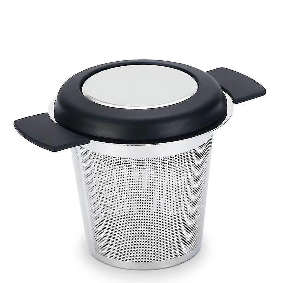 Silicone Handle Stainless Steel Tea Strainer