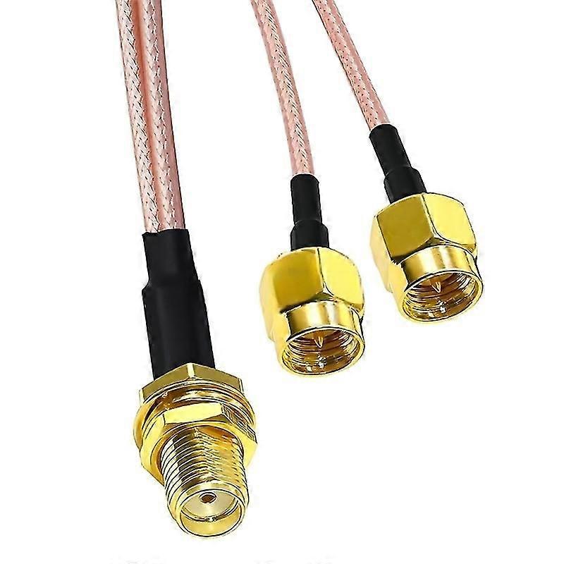SMA-Splitterkabel SMA-Buchse auf SMA-Doppelstecker Kabelsplitter
