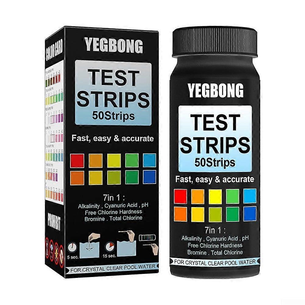 Professional Aquarium Test Kit, 7in1 Water Monitoring for Aquariums and Ponds, Testing pH, KH, GH, NO3, Bromine, and More.