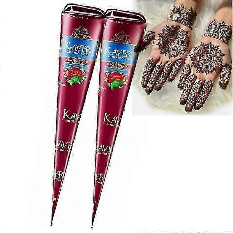 Natural Indian Henna Paste Cone for Temporary Tattoo