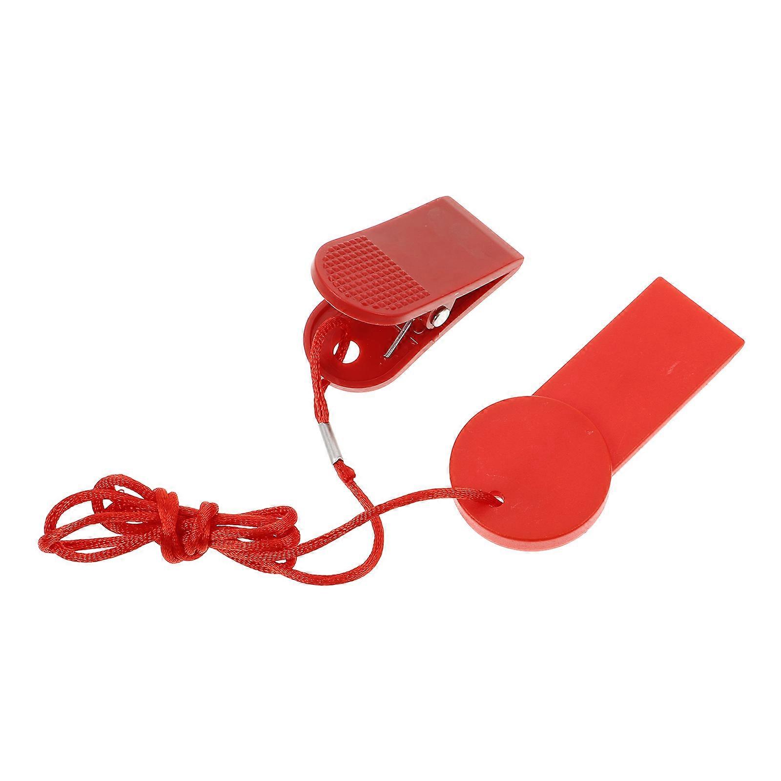 Treadmill Safety Key Replacement For Most Treadmills Red Commercial Use 1Pcs