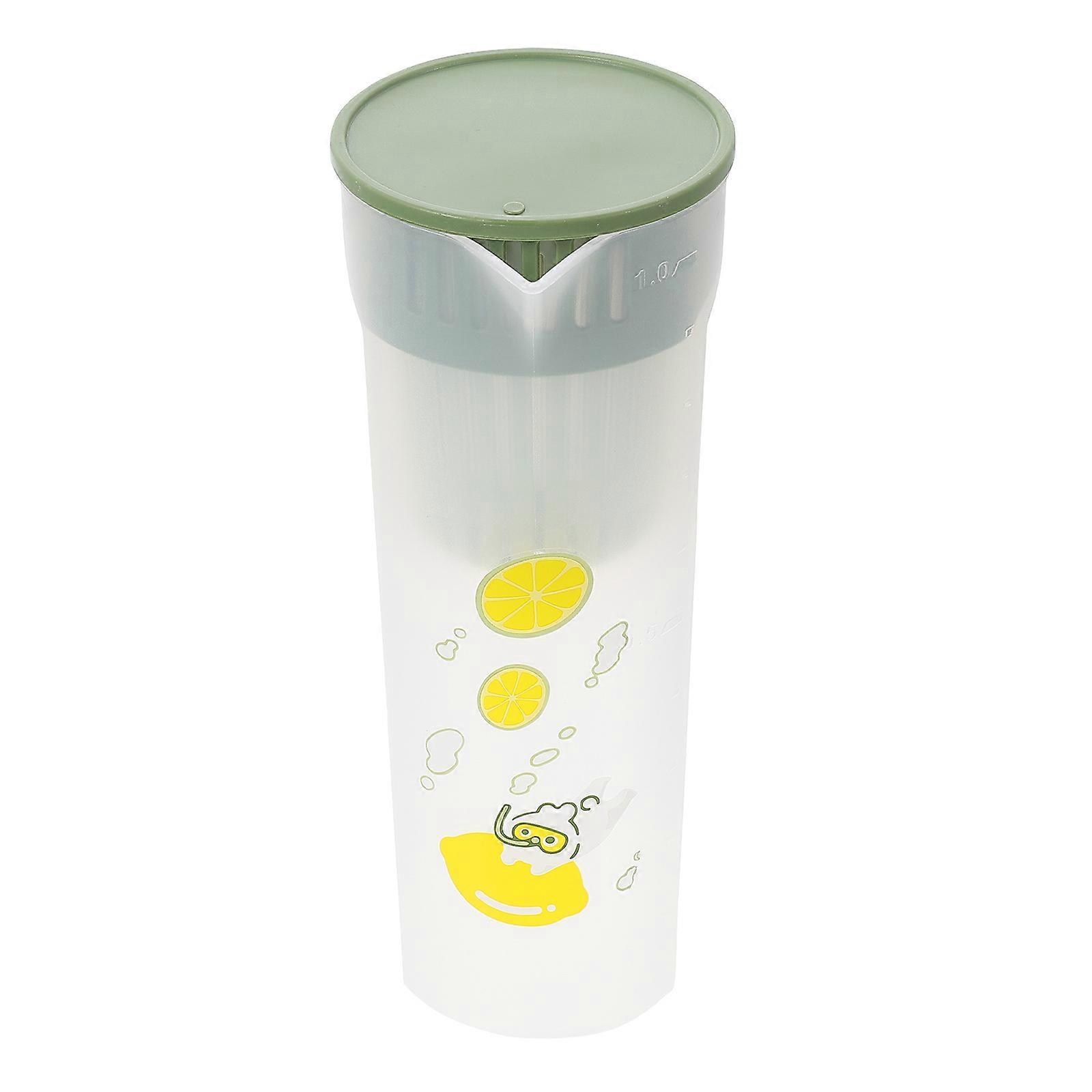 Large Water Pitcher Fruit Water Pitcher Family Use 23.6X9.3Cm Heat-Resistant 1Pack