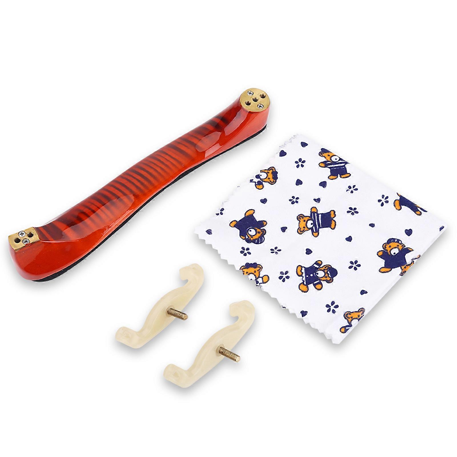 Maple Wood Shoulder Rest with Sponge Surface for 3/4 4/4 Violin Music Instrument Accessories
