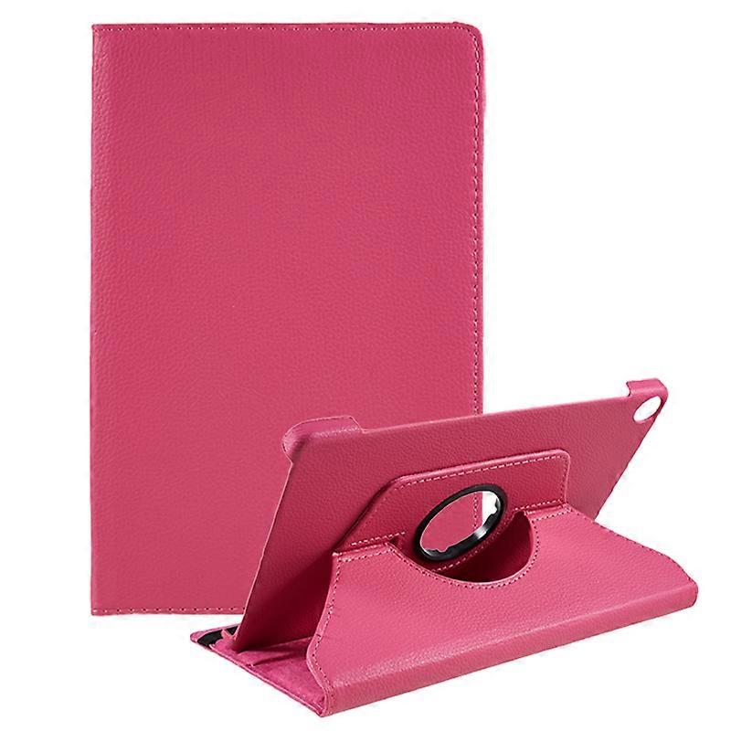 TKdaddy ل Lenovo Tab M10 (Gen 3) TB-328FU غطاء جلدي PU بزاوية 360 درجة مع شريط مطاطي