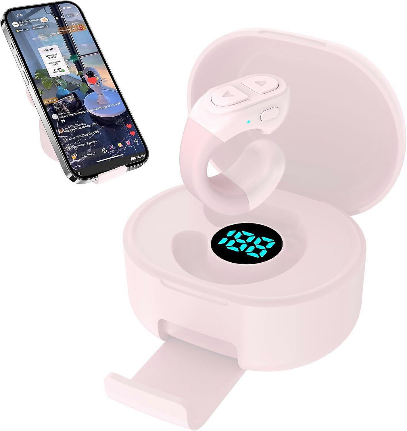 2025 Latest TikTok Scroll Ring, E-book Reading Remote Control Page Turner, Kindle A Blueto