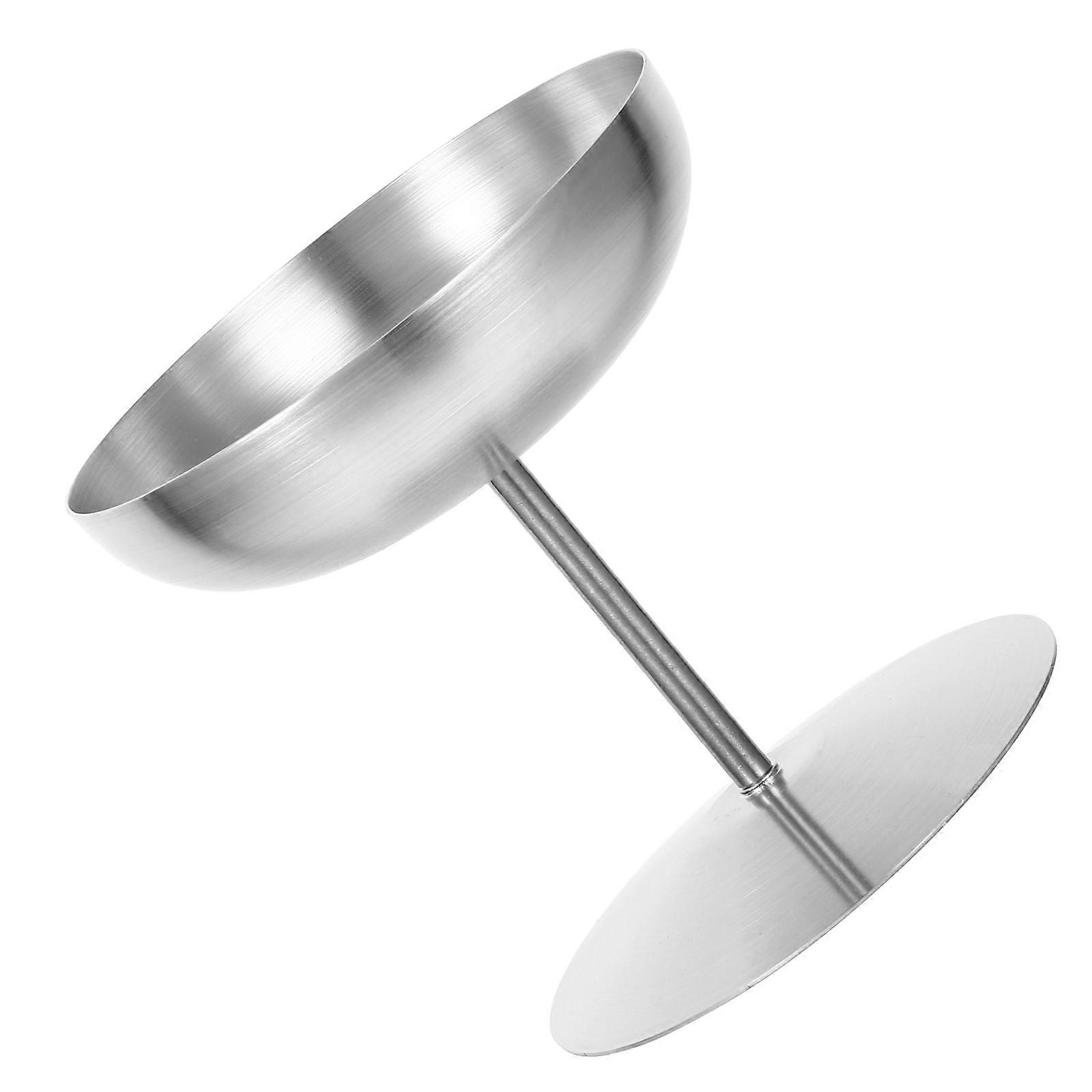 Stainless Steel Dessert Cup with Base   Multi Use Ice Cream, Yogurt & Snack Serving Bowl   Easy to Clean & Maintain